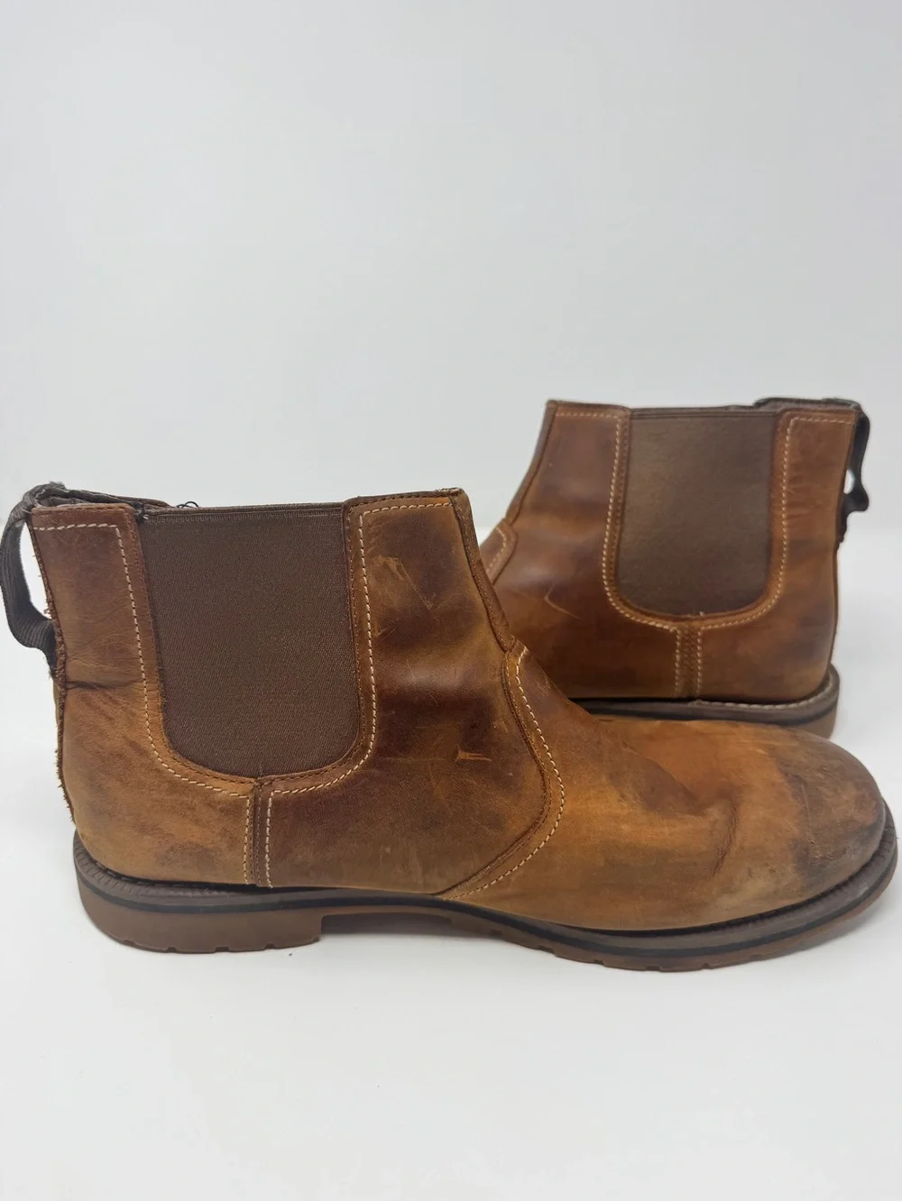 Timberland Men’s Brown Leather Chukka Boots